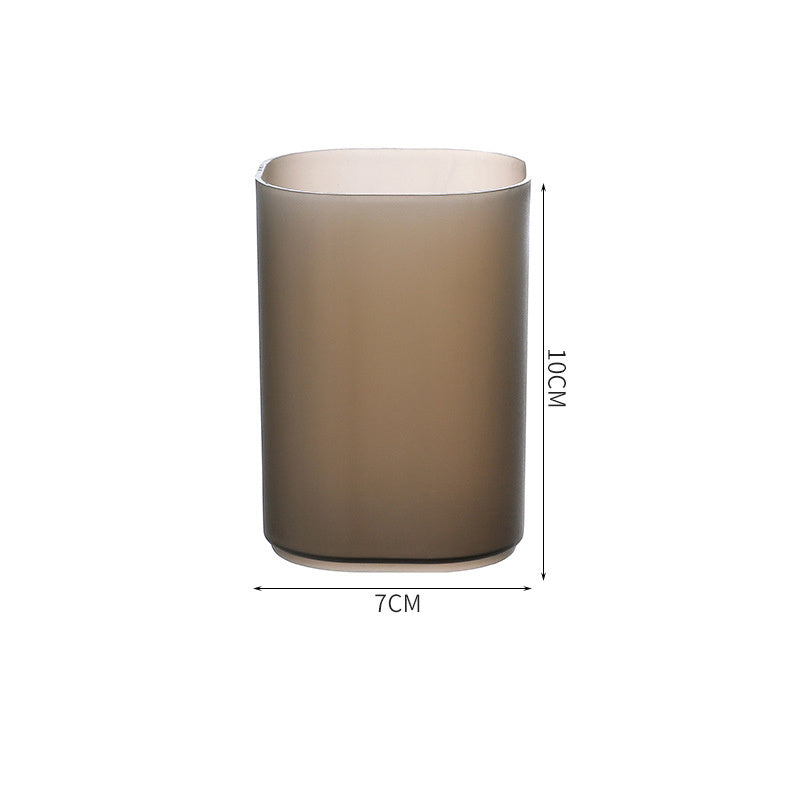 Simple Transparent Frosted Multifunctional Stationery Tube