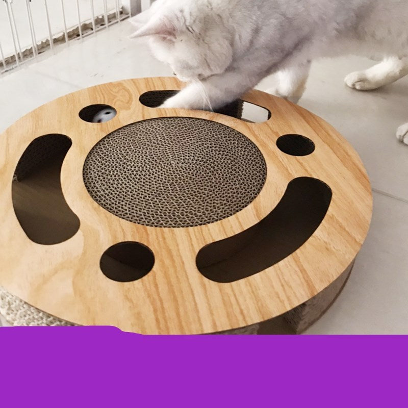 Cat Scratcher Ball-Drawing Bell Large Claw Sharpener