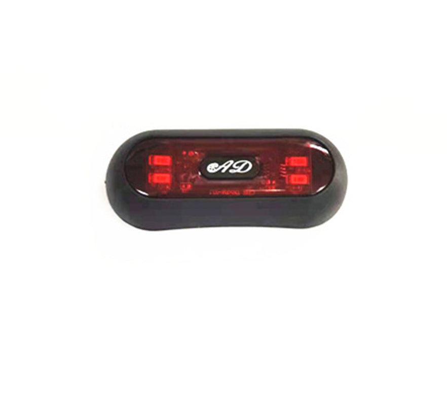 Motorcycle Bicycle Helmet Tail Light Warning Light
