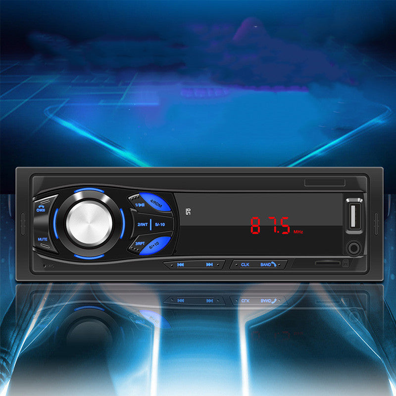 Bluetooth Car Player – Single-Spindle Digital Tube Display Audio System