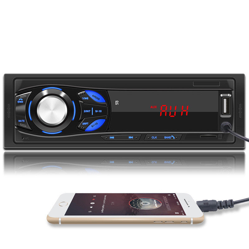 Bluetooth Car Player – Single-Spindle Digital Tube Display Audio System