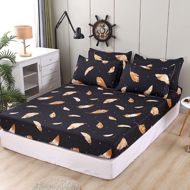 100 Percent Polyester Anti Slip Dustproof Mattress Cover