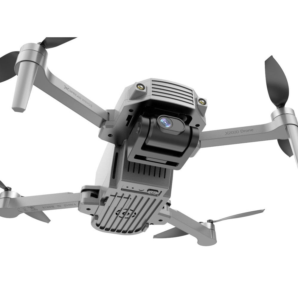 X2000 4K UAV Drone – Four-Axis with Two-Axis Self-Stabilizing Gimbal