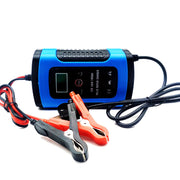 12V 6A Motorcycle & Car Battery Charger – Smart Automatic Battery Maintainer