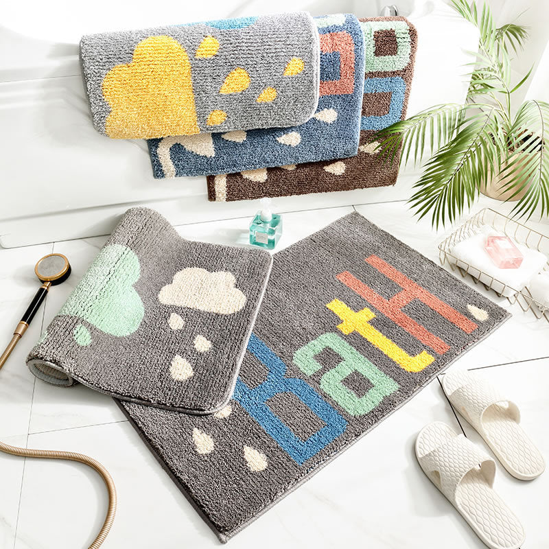Bathroom Floor Mats – Non-Slip, Absorbent Foot Rugs for Toilet & Bath