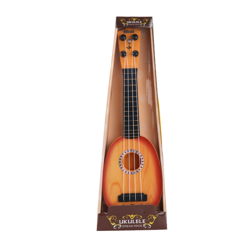 Retro Style Simulation Ukulele Children's Musical Toy