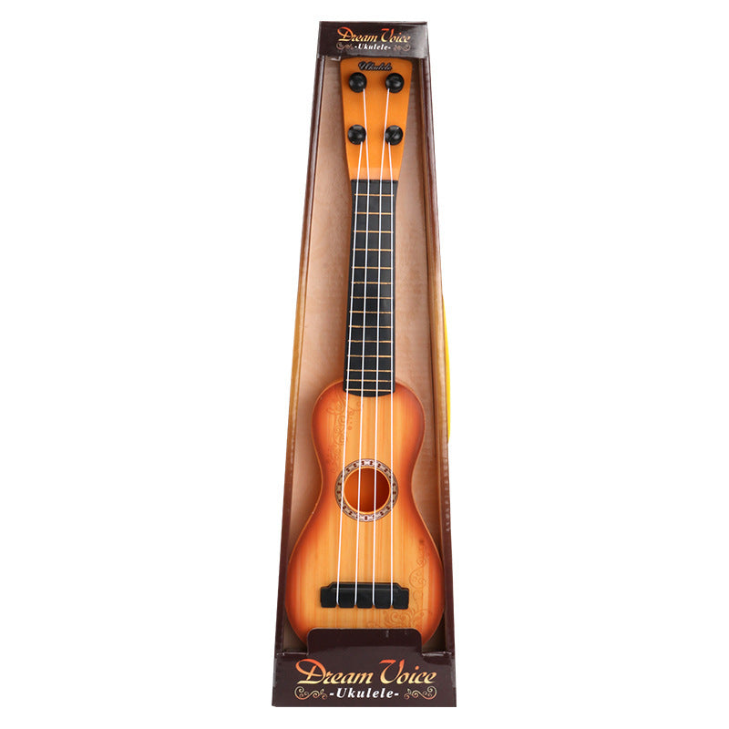 Retro Style Simulation Ukulele Children's Musical Toy