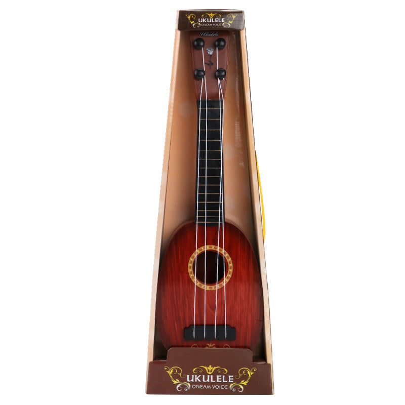 Retro Style Simulation Ukulele Children's Musical Toy
