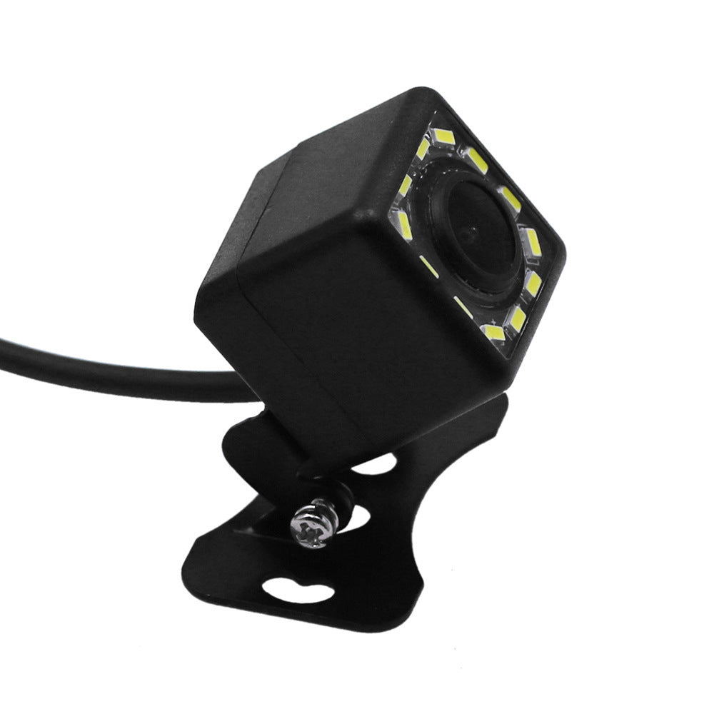 12-Lamp Car HD Night Vision External CCD Camera – Black