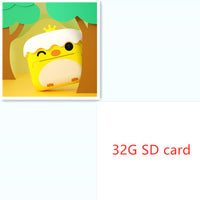 Yellow 32GB SD card