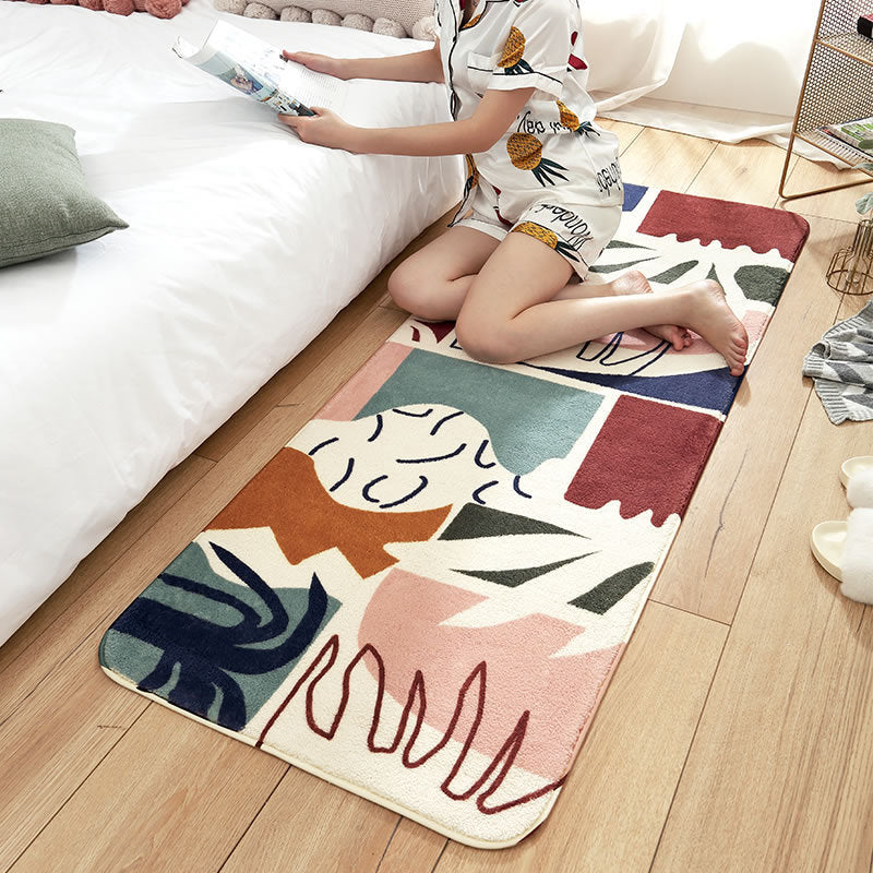 Nordic Simple Fashion Plush Bed Blanket