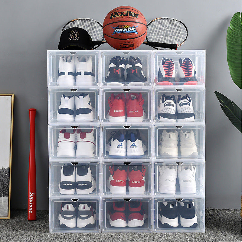 Storage Artifact Folding Clamshell Magnetic Shoe Box