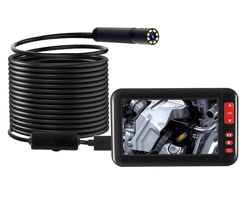 Mobile Phone WiFi Endoscope HD Camera – 8mm Probe for Industrial & Automotive Inspection