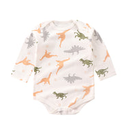 Cotton Thin Baby One-Piece Pajamas – Autumn Newborn Triangle Romper