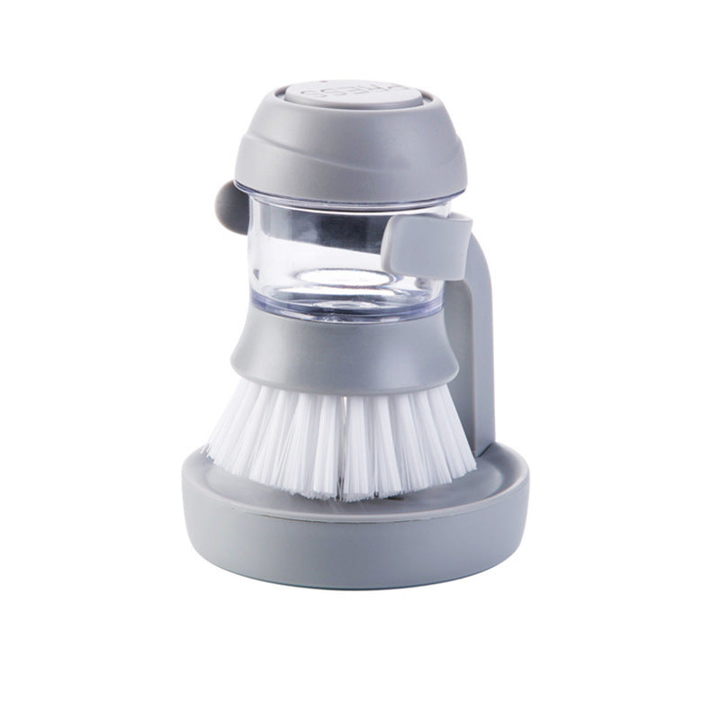 Automatic Liquid Dispensing Pot Cleaning Brush – Multifunctional Kitchen Scrubber