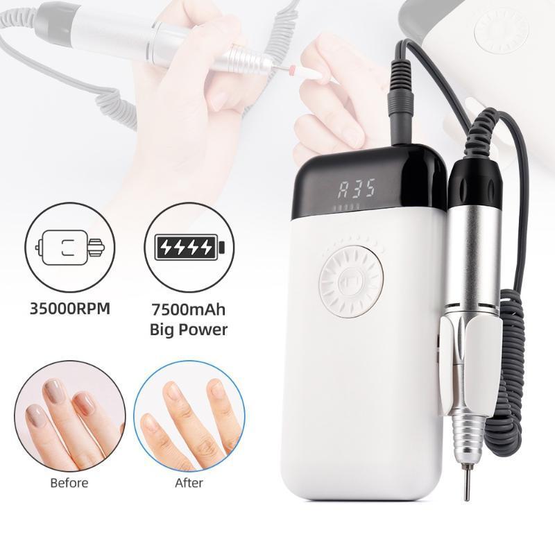 Professional Nail Drill Machine – Portable Manicure & Pedicure Tool