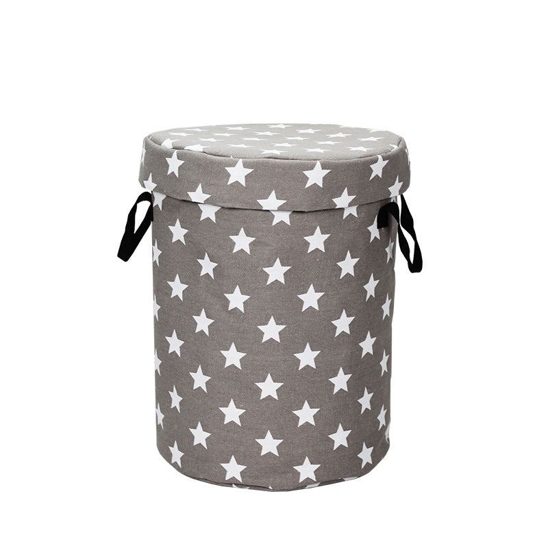 Large Canvas Fabric Storage Box – Toy & Household Organizer