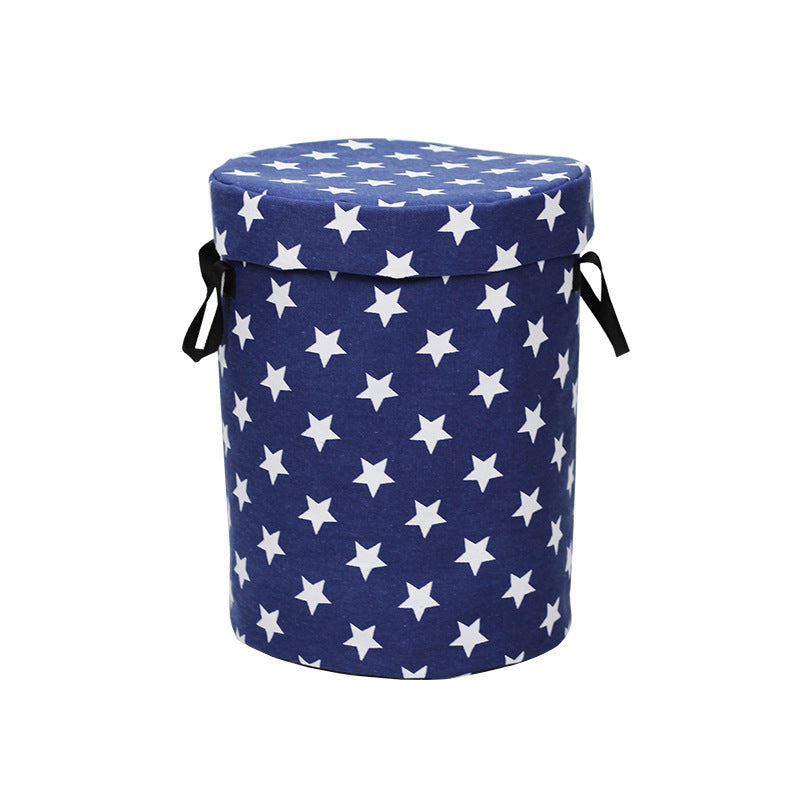 Large Canvas Fabric Storage Box – Toy & Household Organizer