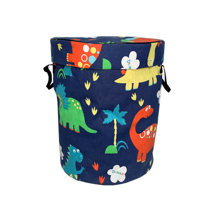 Large Canvas Fabric Storage Box – Toy & Household Organizer