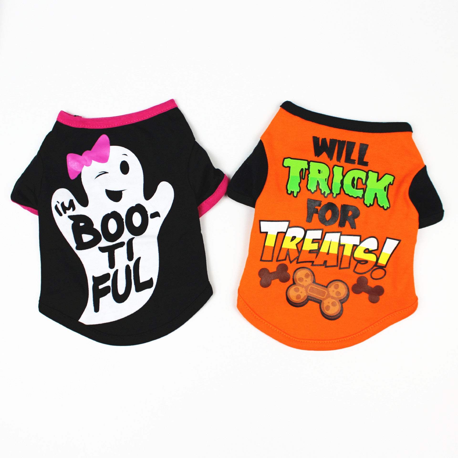 Cartoon Print Spring/Summer Dog T-Shirt – Teddy/Bichon Pet Costume