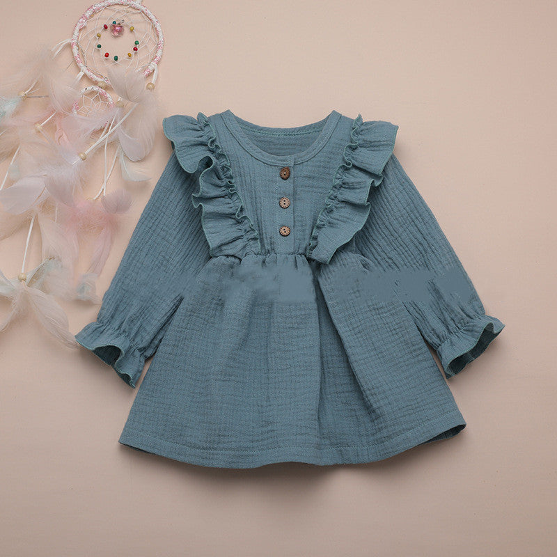 Girls' Long Sleeve Dress