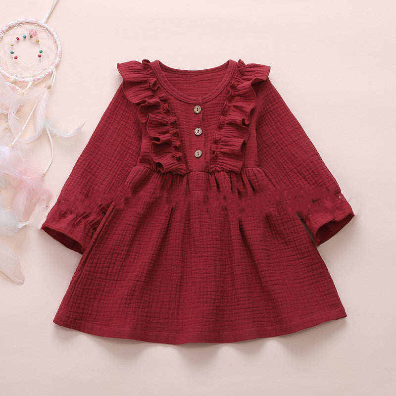 Girls' Long Sleeve Dress