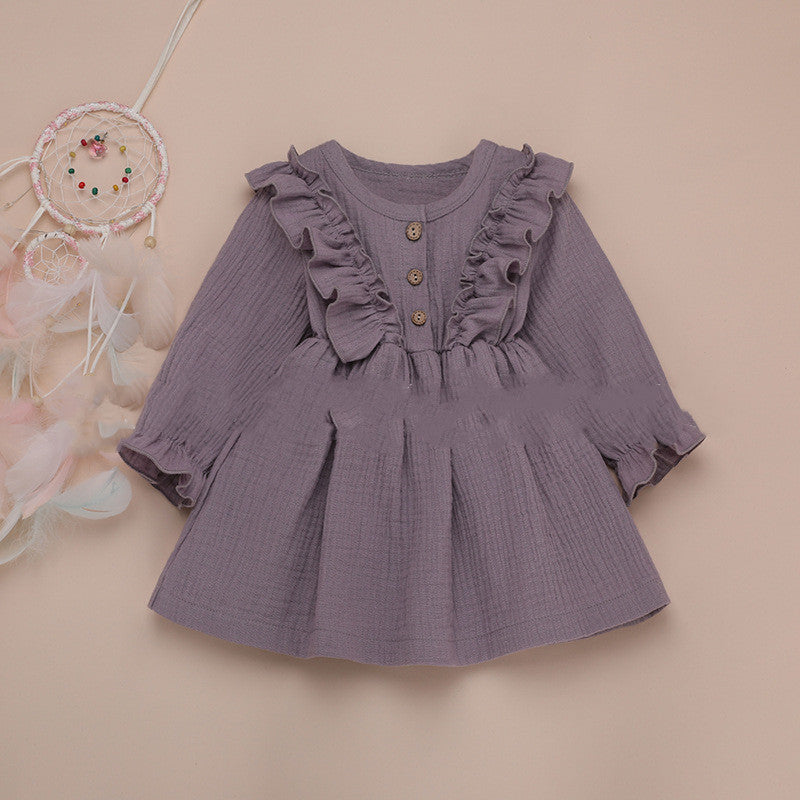 Girls' Long Sleeve Dress