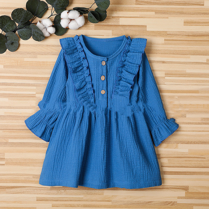 Girls' Long Sleeve Dress