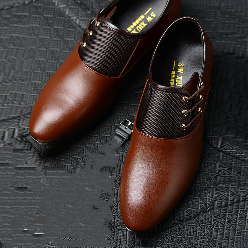Business Suit Leather Shoes All Match Men's Shoes