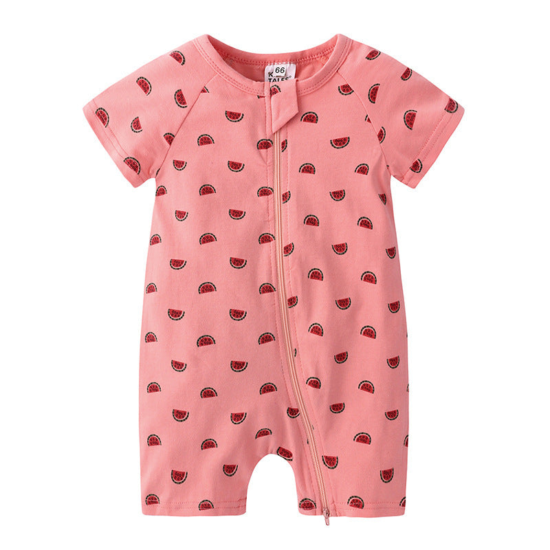 Fashion Baby Cotton Romper – Cartoon One-Piece Outfit