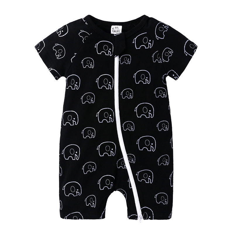 Fashion Baby Cotton Romper – Cartoon One-Piece Outfit