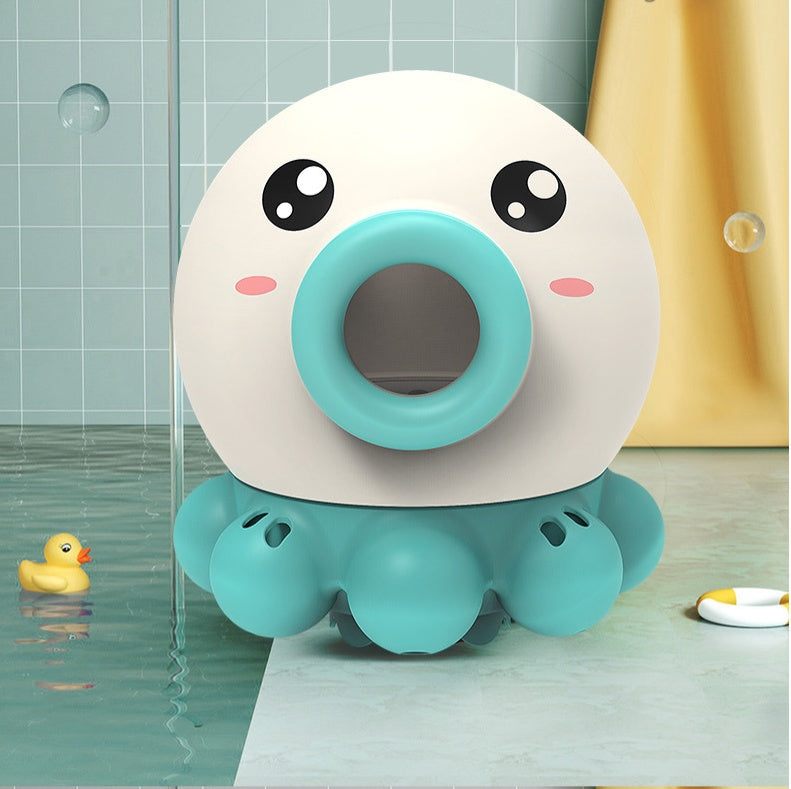 Octopus Fountain Bath Toy – Rotating Water Jet Sprinkler for Kids’ Bath, Beach, and Summer Play