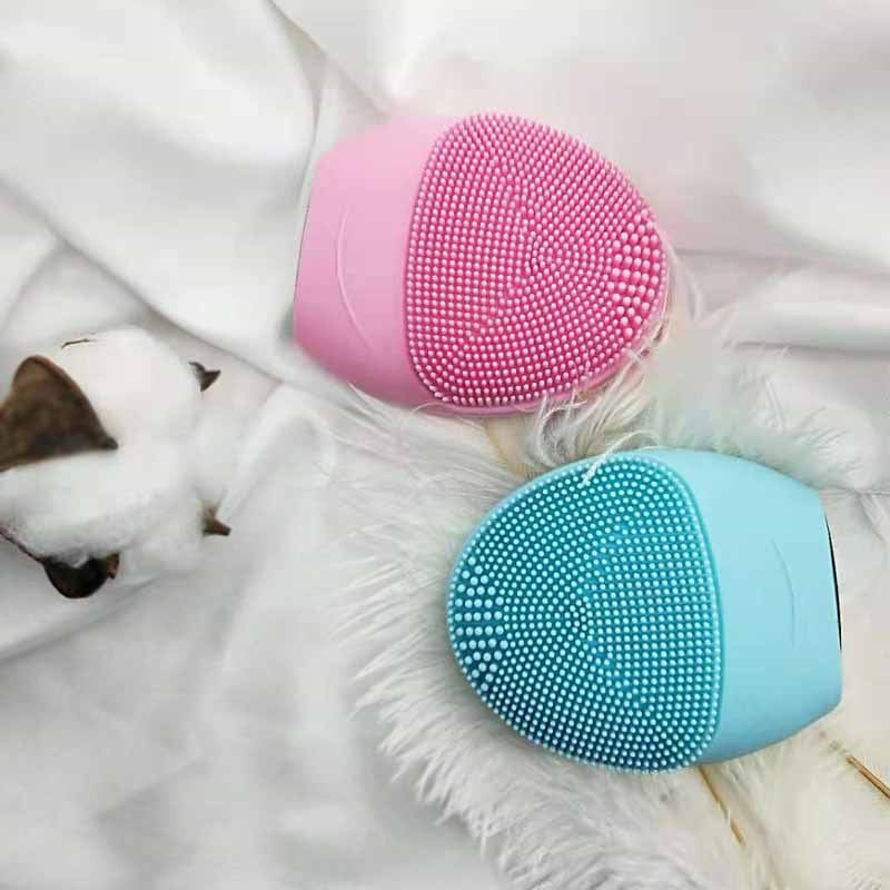 Electric Ultrasonic Beauty Brush – Silicone Facial Cleansing Tool