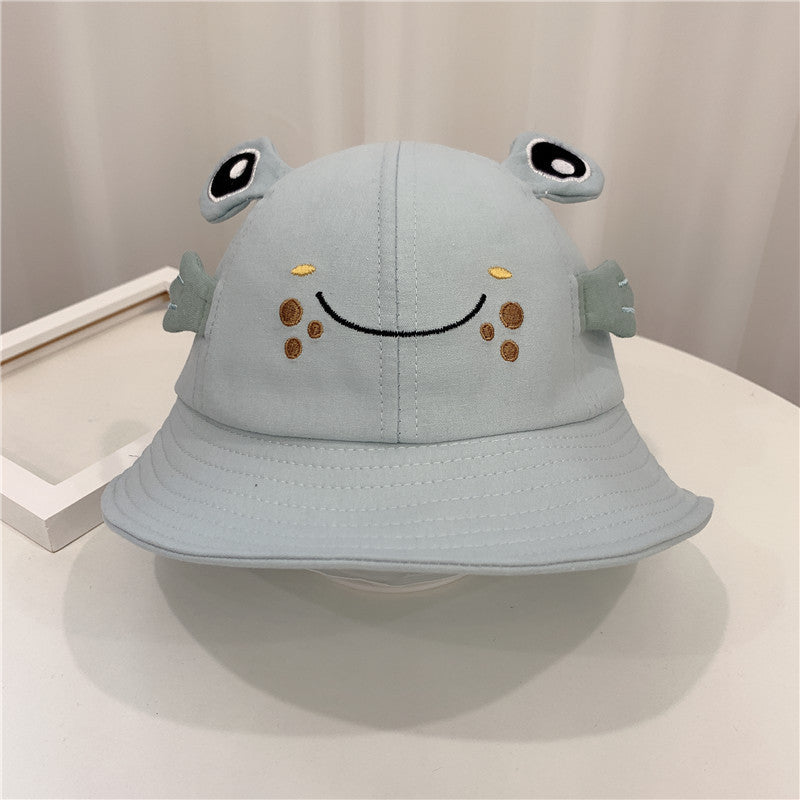 KiddyCap Kitten & Frog Baby Sun Hat – Cute & Protective Summer Hat