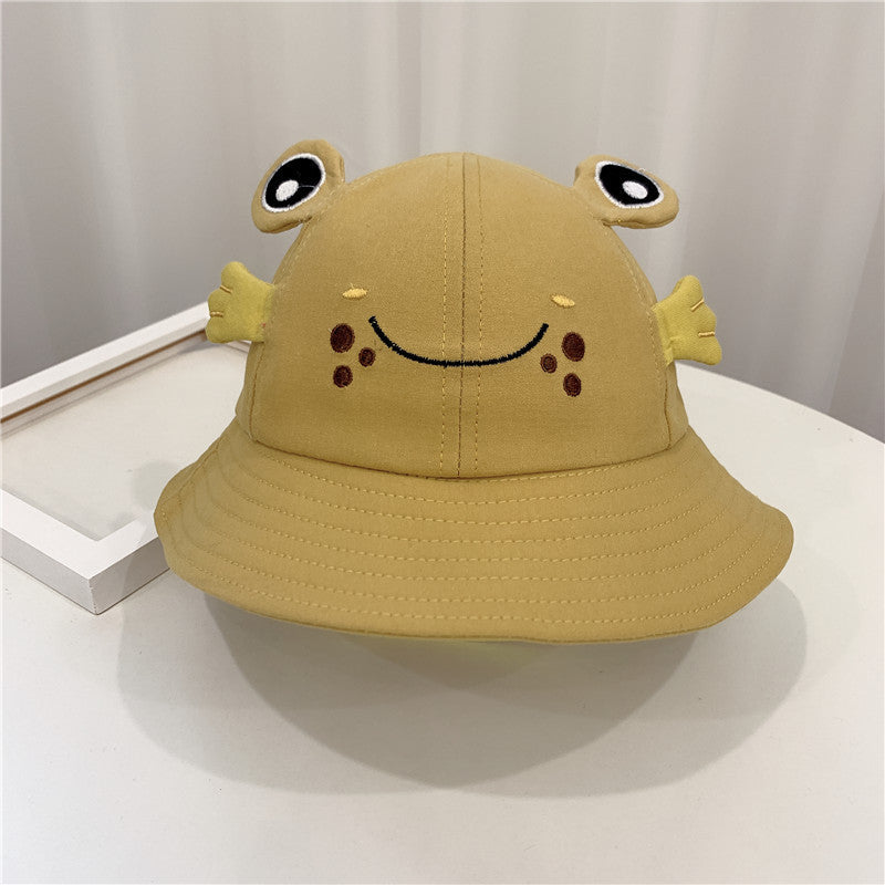 KiddyCap Kitten & Frog Baby Sun Hat – Cute & Protective Summer Hat
