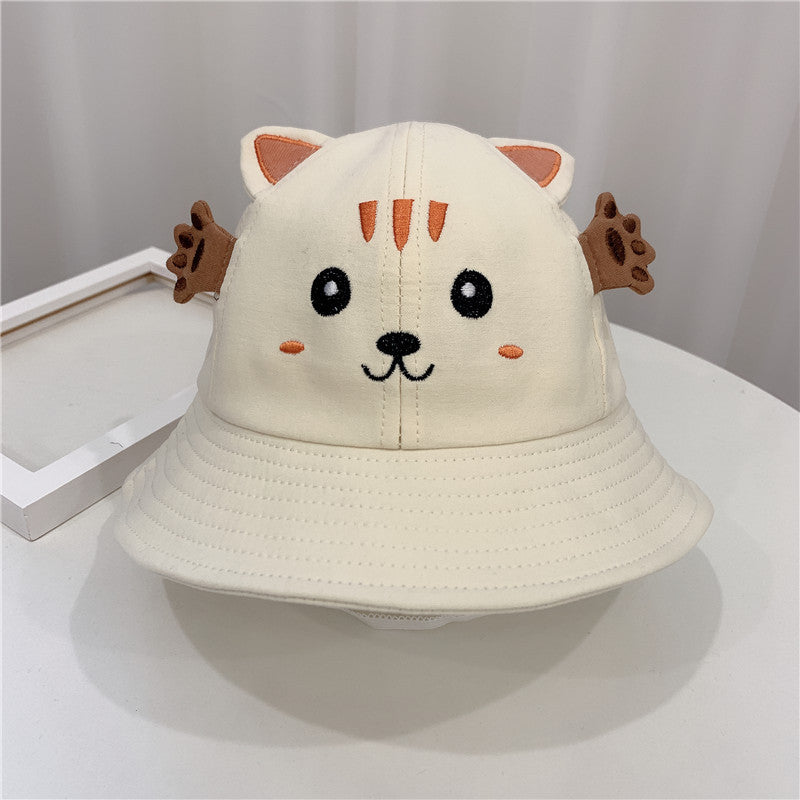 KiddyCap Kitten & Frog Baby Sun Hat – Cute & Protective Summer Hat