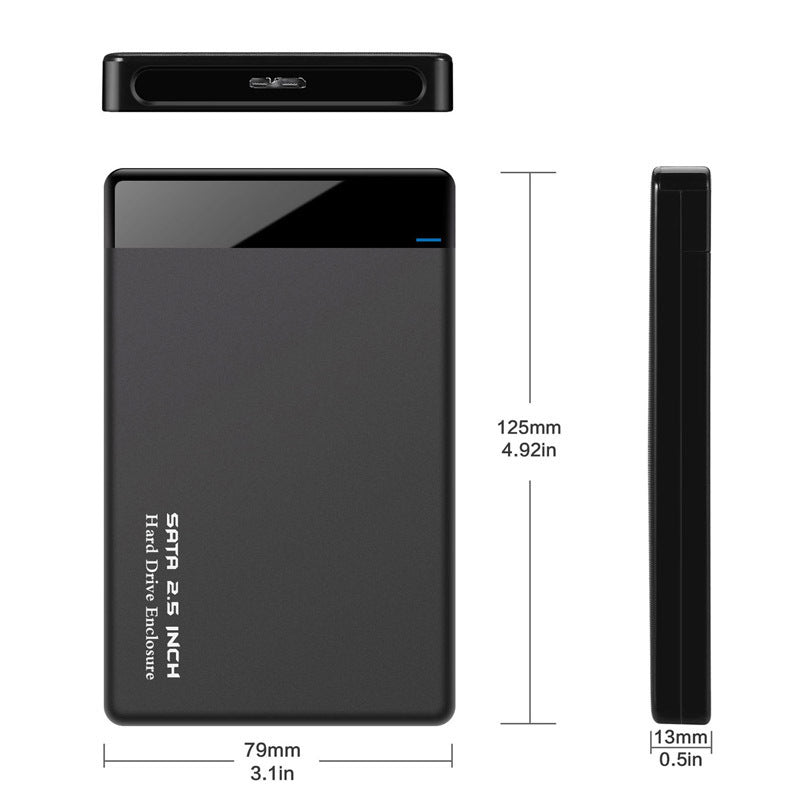3.5″ SATA to USB 2.0 Desktop External Hard Drive Enclosure