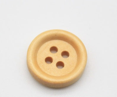 Natural Wood Head Buckle – Children’s Coat and Suit Buckle Accessories