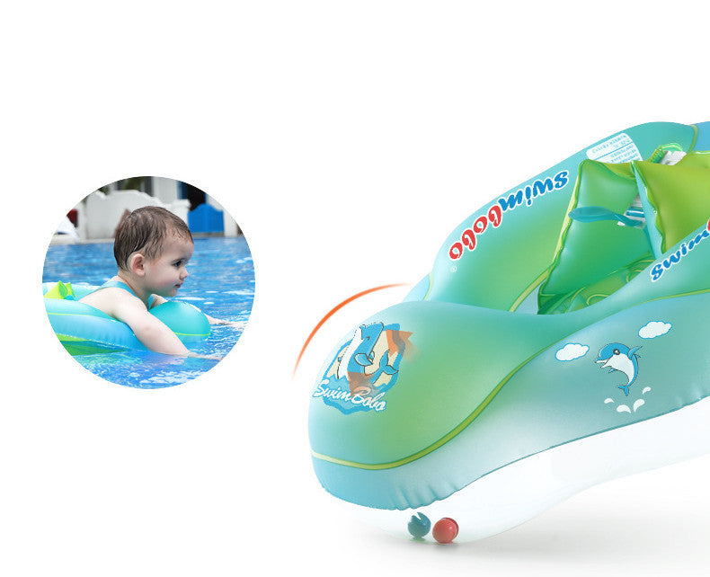 New Baby Swimming Lying Ring Anti-choking Water Anti-Rolling Underarm Ring