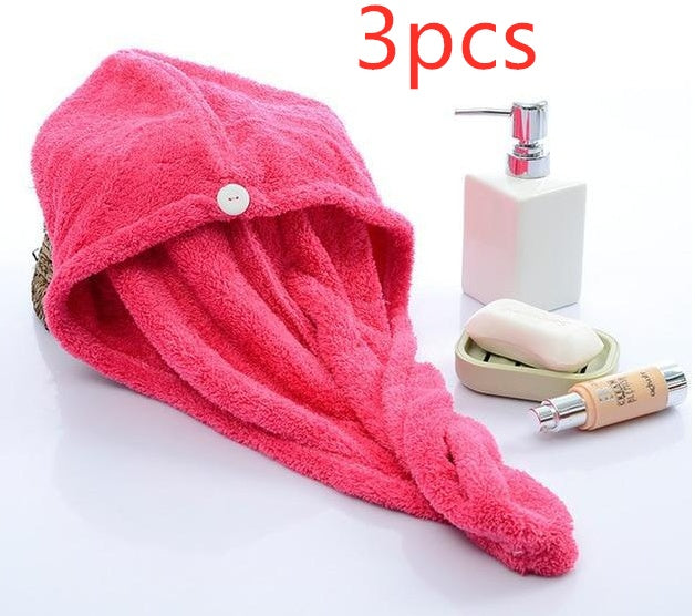 Women’s Hair Dryer Cap – Absorbent Hair Drying Towel