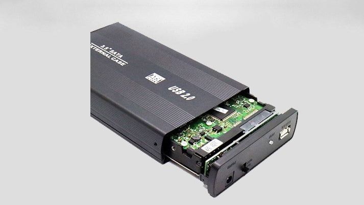 ORICO 6518US3 External Hard Drive Enclosure – 3.5″ SATA to USB 3.0 (Tool-Free)