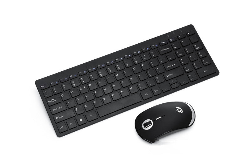 Wireless USB Keyboard – Slim Business Keyboard with Quiet Keys (2.4G, Plug-and-Play)