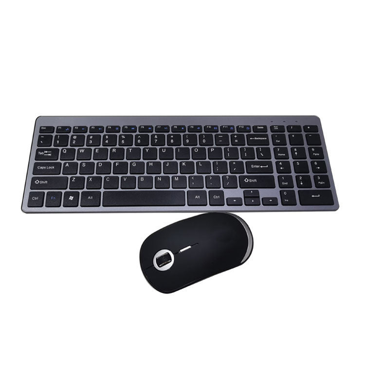 Wireless USB Keyboard – Slim Business Keyboard with Quiet Keys (2.4G, Plug-and-Play)