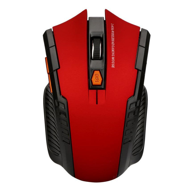 2.4G Wireless Gaming Mouse – Adjustable DPI, Rechargeable, Ergonomic (USB Receiver)