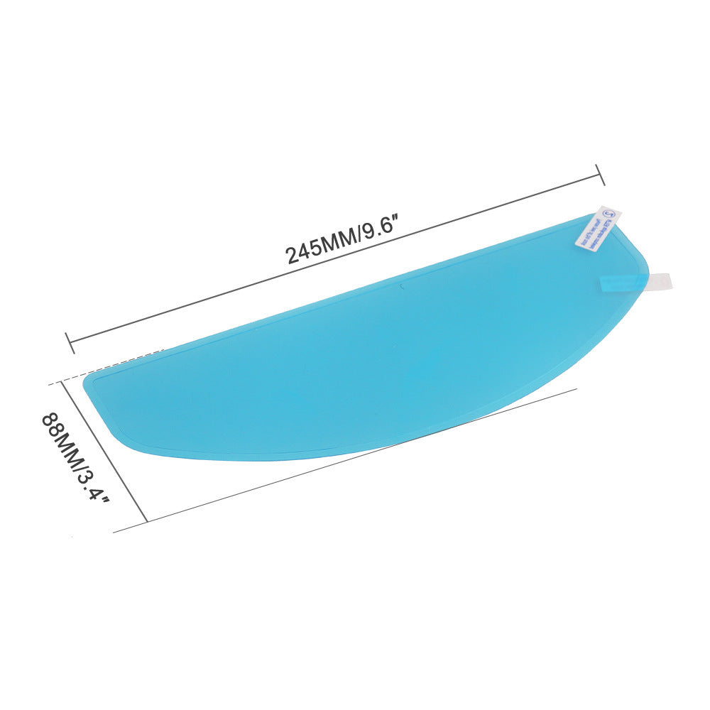 Cross-Border Exclusively For Motorcycle Supplies Helmet Shield, Sun Visor, High Permeability Anti-Fog Film, Suitable For Most Helmets