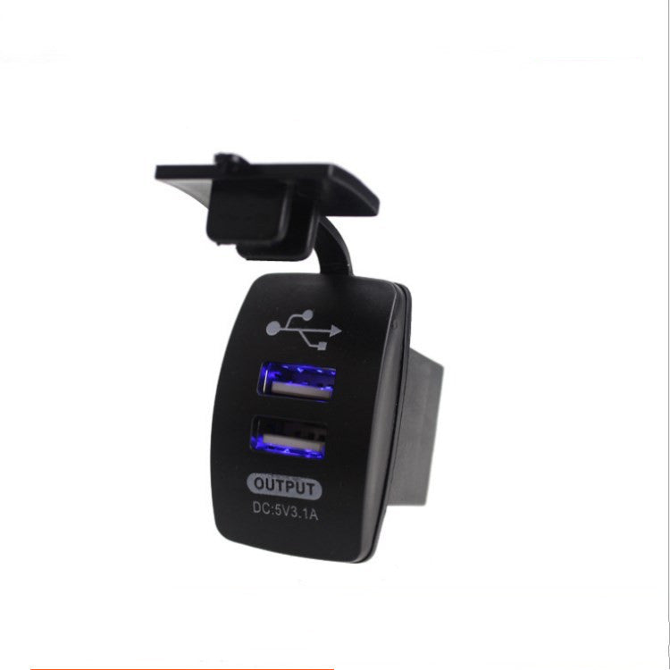 3.1A USB Car Charger – Universal Dual-Port Fast Charger for Cars & Motorcycles