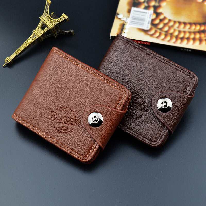 Unisex PU Leather European Magnetic Slim Card Wallet
