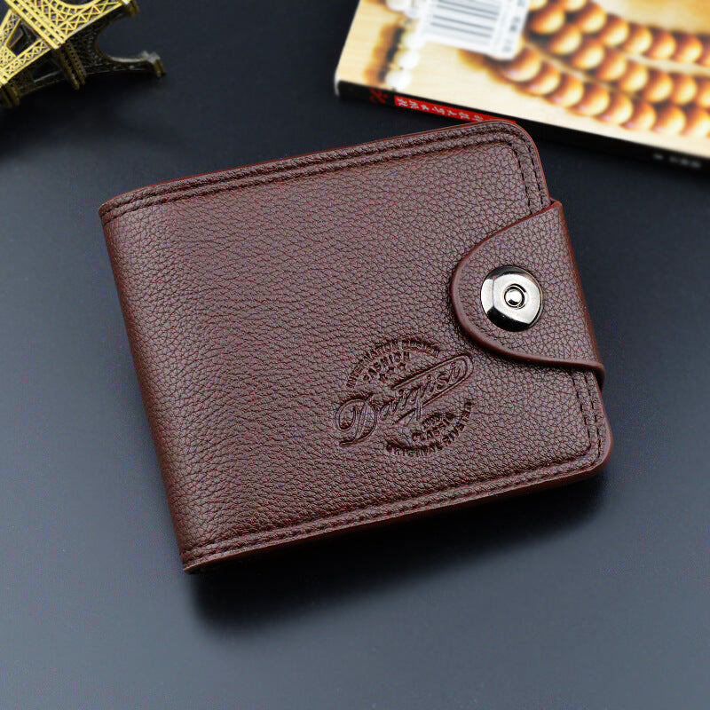 Unisex PU Leather European Magnetic Slim Card Wallet