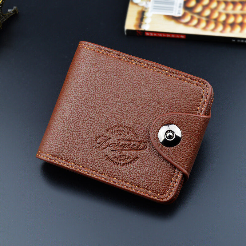Unisex PU Leather European Magnetic Slim Card Wallet