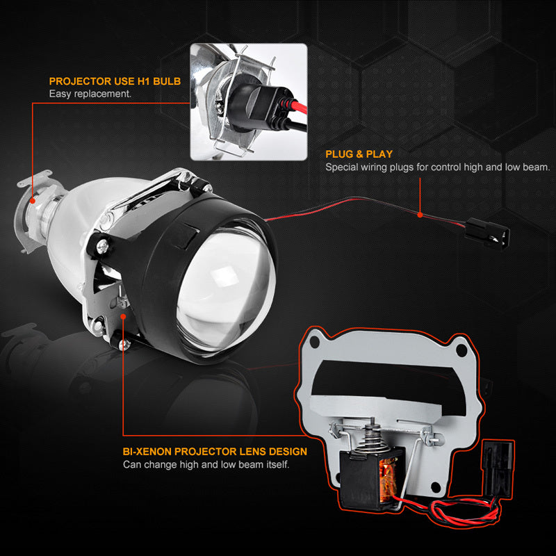 HID Bifocal Lens, Automobile And Motorcycle General Headlight Lens